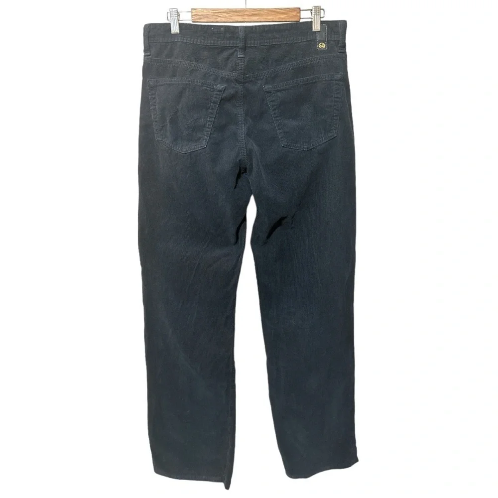 EUC - AG Adriano Goldschmied The Prime Coduroy Pants - black - size 34x32